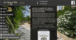 Desktop Screenshot of lescarmes.com