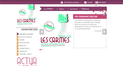 Desktop Screenshot of lescarmes.org